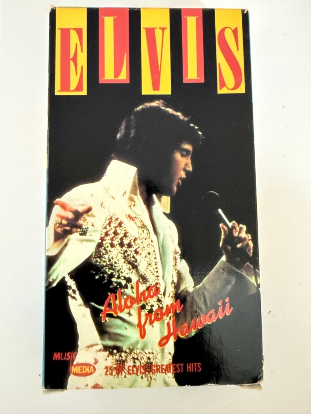 Elvis Presley Aloha from Hawaii VHS 1973 Live Concert 75 Min